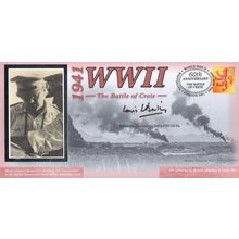 Battle Of Crete Suda Bay 1941 WW2 Louis Le Bailly Benham Hand Signed FDC