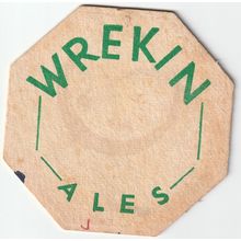 BEER MAT - WREKIN BREWERY - WREKIN ALES - (Cat 015) - (1957)
