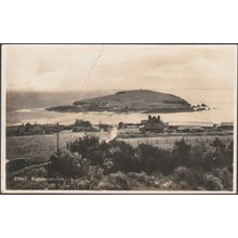 Bigbury-on-Sea and Burgh Island, Devon, c.1930s - Frith's RP Postcard