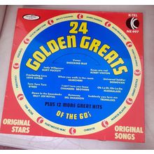 24 Golden Greats Of The 60's : Vinyl L.P. : 1973