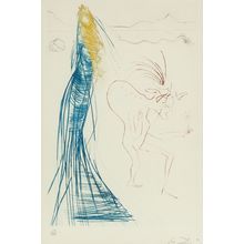 Salvador Dalí - Tristan et Iseult 1970 Picture 4 Poster Canvas Movie Film Print