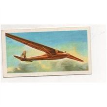 1972 Brooke Bond Tea card History of Aviation card No16 Kronfelds Wein Sailplane