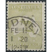 Australia 1913 SG5 2d Olive Fine Used . ..