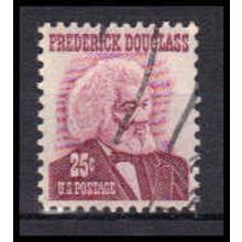 Used 1290 25c Frederich Douglass Very Fine KA6151