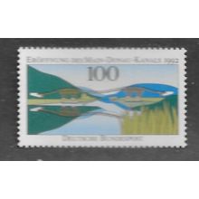 GER 1992 U/M 100pf 'ERFOENUNG DES MAIN DONAU KANALS' (EBID78-816)