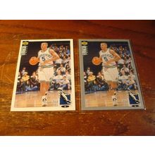 1994, 2-Cards Rc's, Collectors Choice, JASON KIDD Rc, HOF, Mavericks #250,