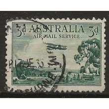 Australia 1929 SG115 3d Green AIR Good+ Used ..