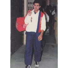 Suarav Ganguly Indian Bombay Cricket Team Classic Card Postcard