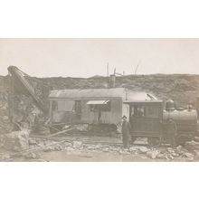 New York Antique Train Crash Disaster Old American Postcard