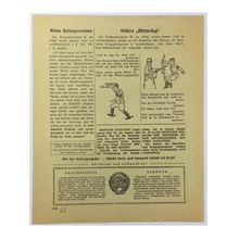 WW2 Russian/Soviet Air Drop Leaflet Illustrated by H. Vogeler. - Code 1371.