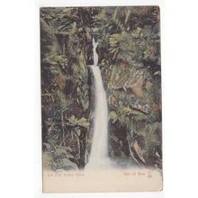 Alt Fall Waterfall Sulby Glen Isle of Man Postcard IOM Artlette Series
