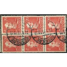 1942/1945 Michel 271 - fine used (o) - block of 6