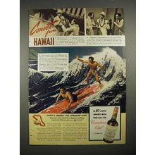 1940 Canadian's Club Whiskey Ad - Convert From Hawaii
