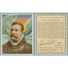 Tobacco Card ~ Company: American Tobacco Company Brand: Hassan Cork Tip Ci~7