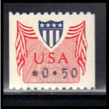 CVP31 50c Shield Very Fine MNH Dry Gum PA4547
