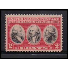 703 2c Yorktown Fine MNH O5014