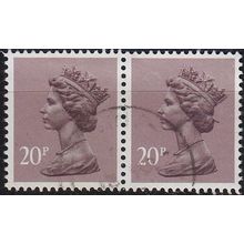 ENGLAND GREAT BRITAIN [1980] MiNr 0828 C ( O/used ) [02] Machin schön 2er