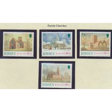 Jersey Stamps Scott #549 To 552, Mint Never Hinged