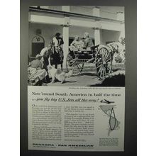 1960 Panagra Pan American Airways Ad - Argentina
