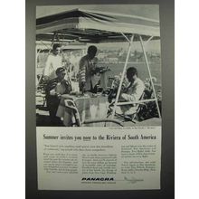 1960 Panagra Airways Ad - Vina del Mar, Chile
