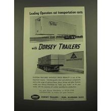 1966 Dorsey Trailers Ad - Operators Cut Costs