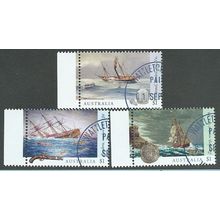 AUS 2017 (SET) 'SHIPWRECKS' (3v) FINE USED (EBID50-397)