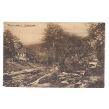 WATERSMEET, LYNMOUTH, DEVON unused vintage postcard Valentine =