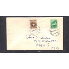 Cover Isreal Stamps/2 CV02783
