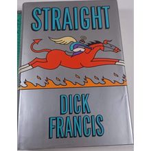 Straight by Dick Francis (1989, Hardcover) good dust jacket