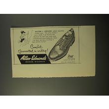 1954 Allen-Edmonds Shoes Advertisement - Matson J. Crevasse