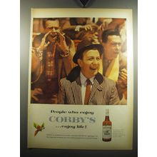 1957 Corby's Whiskey Advertisement - People who enjoy Corby's ..enjoy life