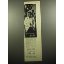 1957 After Six Tuxedos Ad - Knight time begins After Six