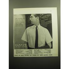 1958 Gant of New Haven Shirts Ad - The Oxford-Aire