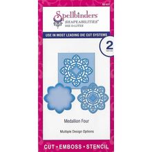 Spellbinders. Medallion Four Die Set. Die Cutting Cardmaking Scrapbooking Crafts
