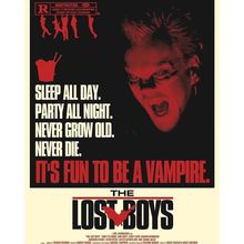 THE LOST BOYS (1987) 5 Poster Canvas Movie Film Print A0 A1 A2 A3 A4 A5 A6 Art W