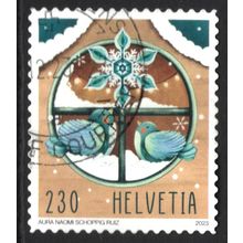 SWITZERLAND 2023: CHRISTMAS - 230c USED (G21)