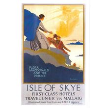RAIL ADVERT LNER ISLE OF SKYE CARD NO10170735 UK POST INC.