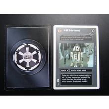 Star Wars 1995 Premiere Decipher CCG W/B Card R4-M9 (Arfour-Emmnine) DS