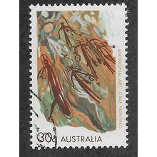 AUS 1971 30c 'ABORIGINAL ART' FINE USED (EBID52-033)