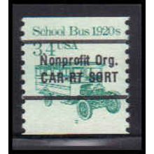 2123a 3.4c School Bus Fine MNH Dry Gum CNS 2 PA5808
