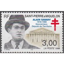 Saint-Pierre & Miquelon 1998 Michel 745 Neuf ** Cote (2007) 1.70 € Alain Savary