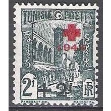 Tunisie 1946 Michel 327 Neuf ** Cote (2005) 1.70 € Croix-Rouge Tunis Mosquée