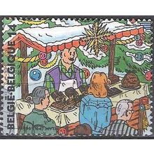 Belgique 1996 Michel 2726 O Cote (2008) 0.80 € Tente avec gâteau de Noël