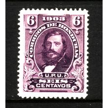 HONDURAS 1903 SG121 6c LILAC GENERAL SANTOS GUARDIOLA M / MINT #5