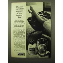 1964 Bayer Aspirin Ad - Most Important Minutes