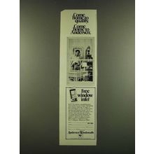 1983 Andersen Windowalls Ad - Come home to quality. Come home to Andersen