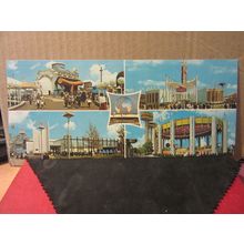 WORLD FAIR, 1964-1965, NEW YORK, USA unused postcard 21 x 9 cms