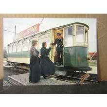 THE 'TIVIDALE' TRAM unused postcard.. Black Country Museum, Dudley