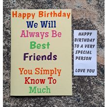 Friends Birthday Card £2.95