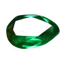 9.15 Ct Colombian Natural Green Emerald Pear Cut Loose Gemstone